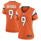 Denver Broncos Talanoa Hufanga Women's Team Game Jersey | NFL New