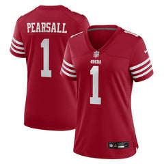 San Francisco 49ers Ricky Pearsall Women's Team Game Jersey | NFL New