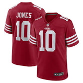 San Francisco 49ers Mac Jones Team Game Jersey | NFL US
