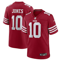 San Francisco 49ers Mac Jones Team Game Jersey | NFL US