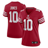 San Francisco 49ers Mac Jones Women's Team Game Jersey | NFL Outlet