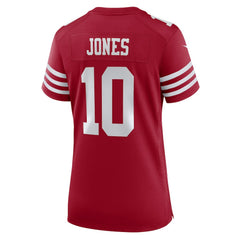 San Francisco 49ers Mac Jones Women's Team Game Jersey | NFL Outlet