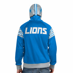 Detroit Lions Pro Player Helmet Full-Zip Hooded Track Jacket | NFL Sale