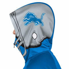 Detroit Lions Pro Player Helmet Full-Zip Hooded Track Jacket | NFL Sale
