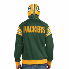 Green Bay Packers Pro Player Helmet Full-Zip Hooded Track Jacket | NFL On sale