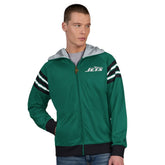 New York Jets Pro Player Helmet Full-Zip Hooded Track Jacket | NFL US