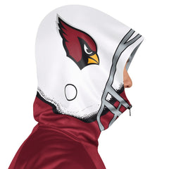 Arizona Cardinals Pro Player Helmet Full-Zip Hooded Track Jacket | NFL Discount