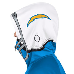 Los Angeles Chargers Pro Player Helmet Full-Zip Hooded Track Jacket | NFL Outlet