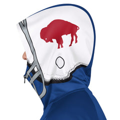 Buffalo Bills Pro Player Retro Helmet Full-Zip Hooded Track Jacket | NFL New