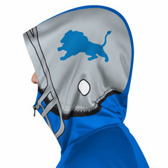 Detroit Lions Pro Player Retro Helmet Full-Zip Hooded Track Jacket | NFL On sale