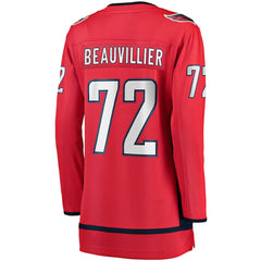 Anthony Beauvillier Washington Capitals Fanatics Women's Home Breakaway Player Jersey - NHL Jerseys