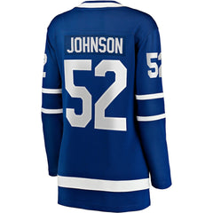 Reese Johnson Toronto Maple Leafs Fanatics Women's Home Breakaway Player Jersey - NHL Jerseys