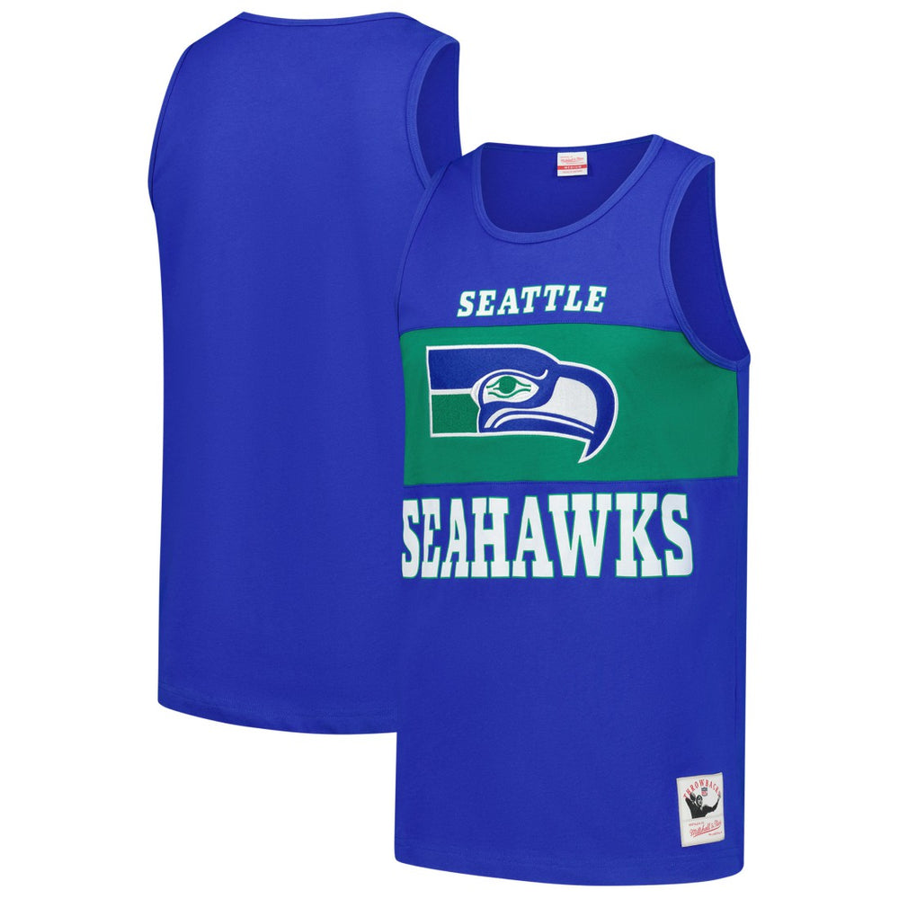 Seattle Seahawks Retro Colorblock Tank Top | NFL Outlet