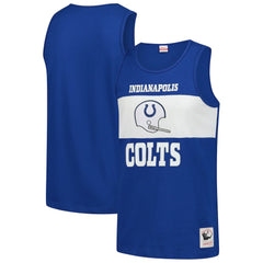 Indianapolis Colts Retro Colorblock Tank Top | NFL New