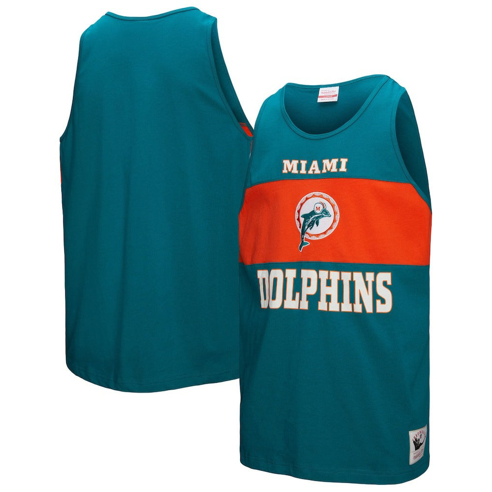 Miami Dolphins Retro Colorblock Tank Top | NFL Sale