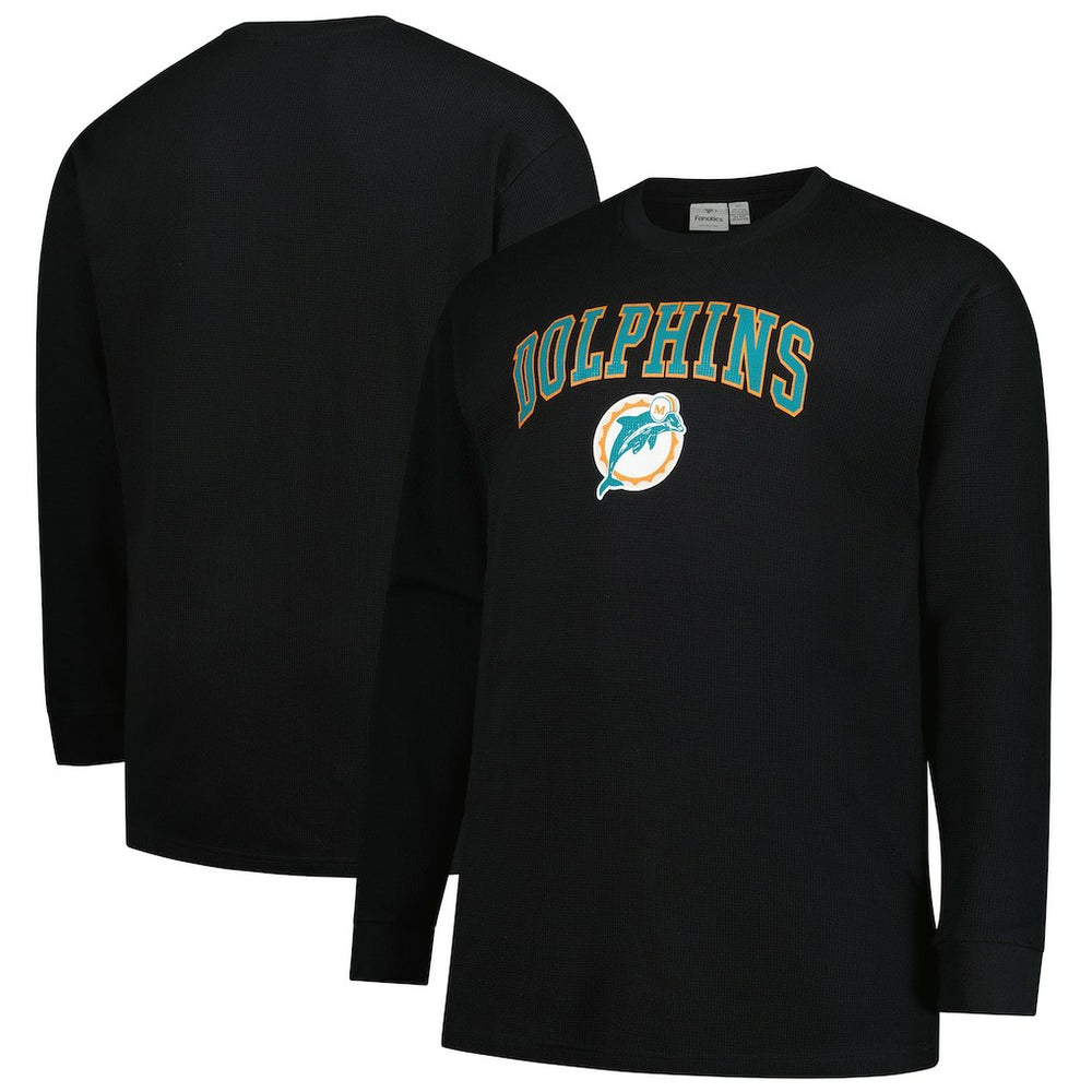 Miami Dolphins Big & Tall Throwback Thermal Long Sleeve T-Shirt | NFL Near me