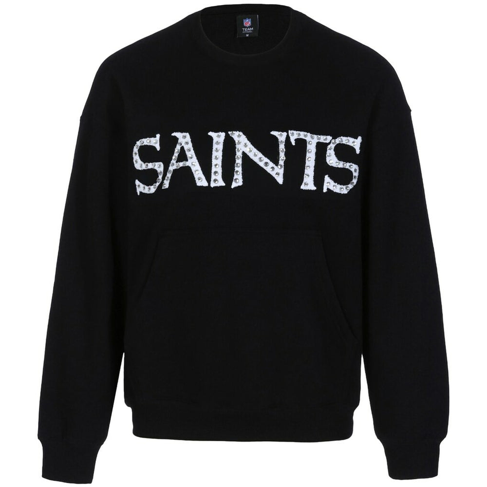 New Orleans Saints Cuce Women's Chenille Jeweled Sweatshirt | NFL Near me