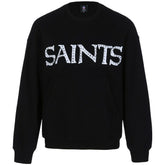 New Orleans Saints Cuce Women's Chenille Jeweled Sweatshirt | NFL Near me