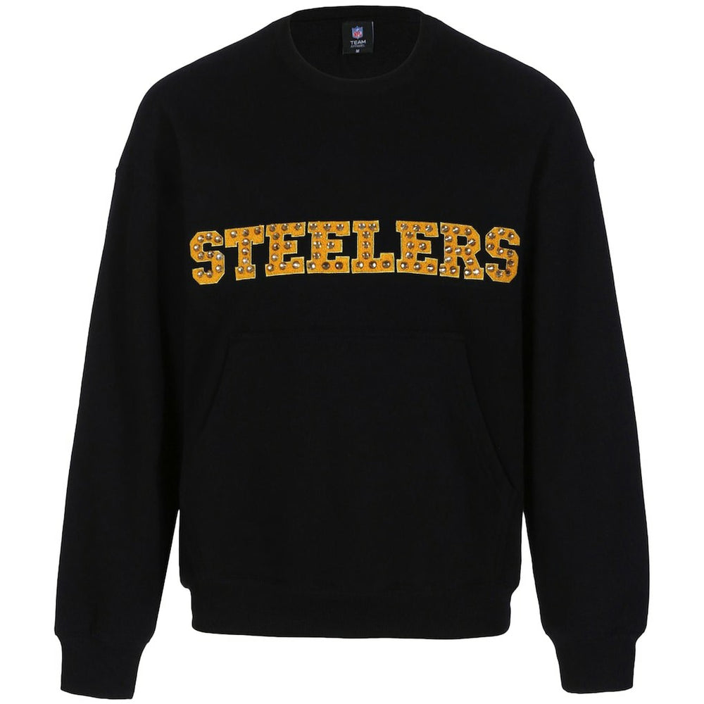 Pittsburgh Steelers Cuce Women's Chenille Jeweled Sweatshirt | NFL Online