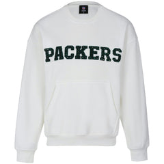 Green Bay Packers Cuce Women's Chenille Jeweled Sweatshirt | NFL New