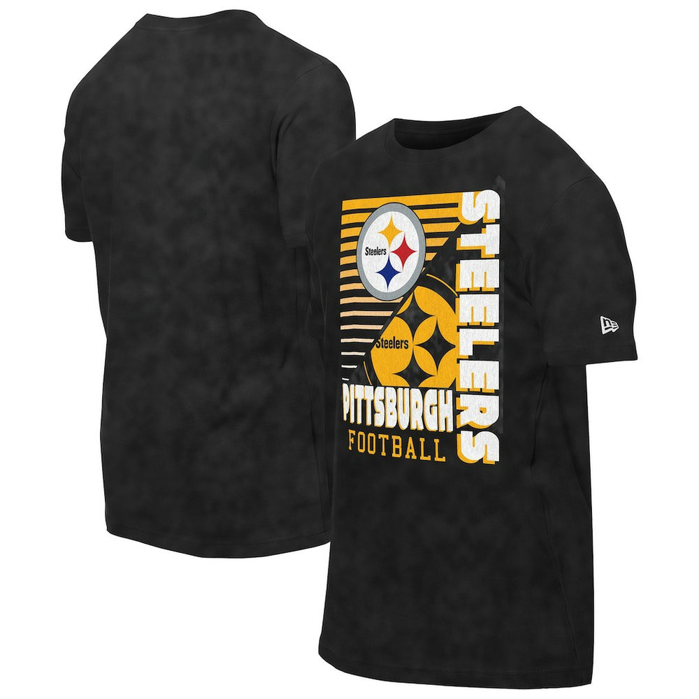 Pittsburgh Steelers Enzyme Washed Oversized T-Shirt | NFL Discount