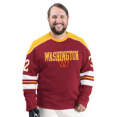 Washington Commanders G-III Sports by Carl Banks Adaptive Lord Stanley Crewneck Sweatshirt | NFL Online
