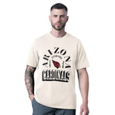 Arizona Cardinals MSX by Michael Strahan Whiteout Vintage T-Shirt | NFL Sale