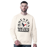 Houston Texans MSX by Michael Strahan Whiteout Tri-Blend Sweatshirt | NFL Near me