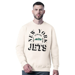 New York Jets MSX by Michael Strahan Whiteout Tri-Blend Sweatshirt | NFL Online