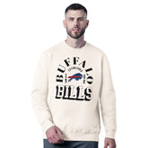 Buffalo Bills MSX by Michael Strahan Whiteout Tri-Blend Sweatshirt | NFL Discount