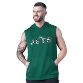 New York Jets MSX by Michael Strahan Tri-Blend Rebound Sleeveless Hoodie | NFL Online