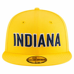 Gold Indiana Pacers Statement Edition Jersey Hook 59Fifty Fitted Hat | NBA