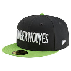 Charcoal Minnesota Timberwolves Statement Edition Jersey Hook 59Fifty Fitted Hat | NBA