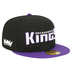 Black Sacramento Kings Statement Edition Jersey Hook 59Fifty Fitted Hat | NBA