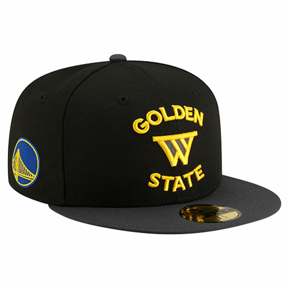 Black Golden State Warriors Statement Edition Jersey Hook 59Fifty Fitted Hat sale | NBA