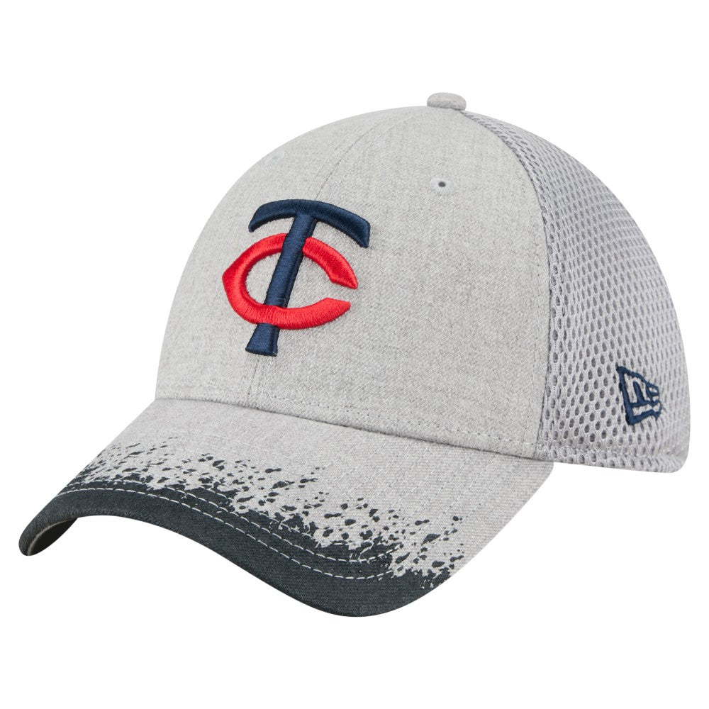 Minnesota Twins New Era Visor Paint Splatter 39THIRTY Flex Hat - MLB Hats