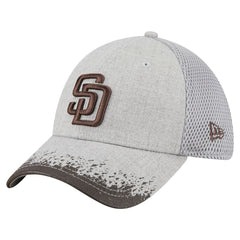San Diego Padres New Era Visor Paint Splatter 39THIRTY Flex Hat - MLB Hats