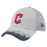 Cleveland Guardians New Era Visor Paint Splatter 39THIRTY Flex Hat - MLB Hats