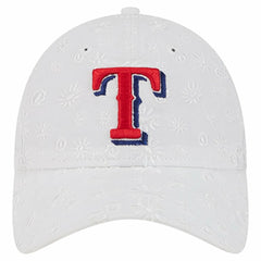 Texas Rangers New Era Women's Floral Mesh 9TWENTY Adjustable Hat - MLB Hats