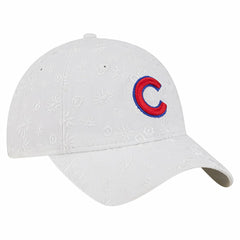 Chicago Cubs New Era Women's Floral Mesh 9TWENTY Adjustable Hat - MLB Hats