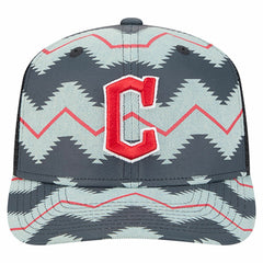 Cleveland Guardians New Era Aztec Denim 9SEVENTY Adjustable Hat - MLB Hats