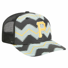 Pittsburgh Pirates New Era Aztec Denim 9SEVENTY Adjustable Hat - MLB Hats