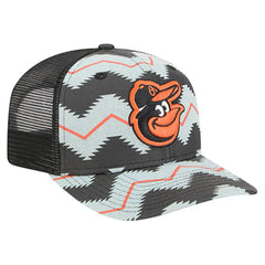 Baltimore Orioles New Era Aztec Denim 9SEVENTY Adjustable Hat - MLB Hats