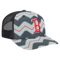 Boston Red Sox New Era Aztec Denim 9SEVENTY Adjustable Hat - MLB Hats