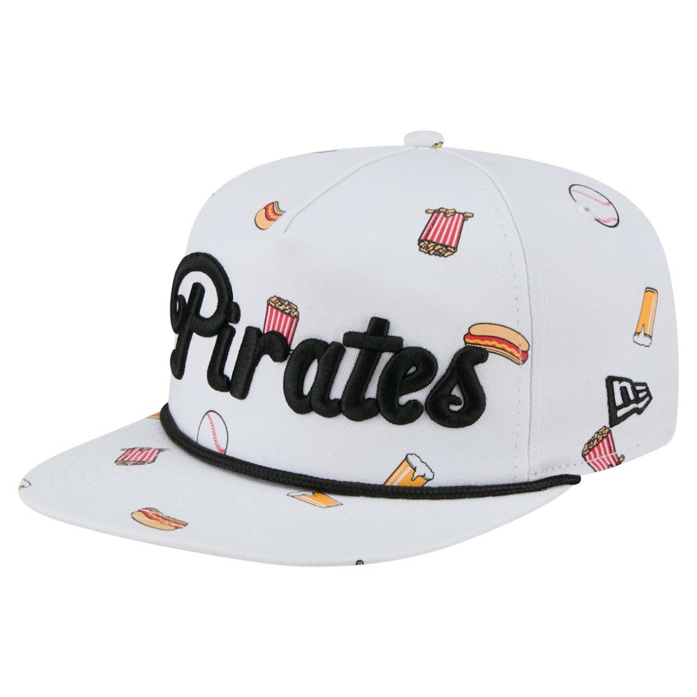 Pittsburgh Pirates New Era Team Cheer Rope 19TWENTY Adjustable Hat - MLB Hats
