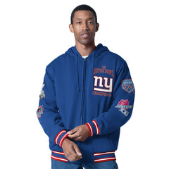 New York Giants G-III Sports by Carl Banks Power Forward Commemorative Full-Zip Hooded Jacket | NFL On sale
