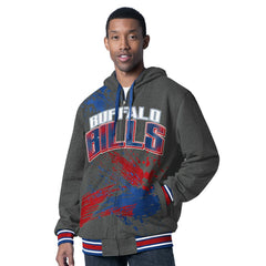 Buffalo Bills G-III Sports by Carl Banks Dual Threat Reversable Full-Zip Hooded Jacket | NFL New