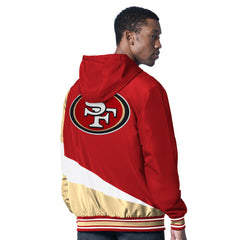 San Francisco 49ers G-III Sports by Carl Banks Dual Threat Reversable Full-Zip Hooded Jacket | NFL Outlet