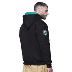 Miami Dolphins Starter Big Shot Full-Zip Double Hoodie | NFL New