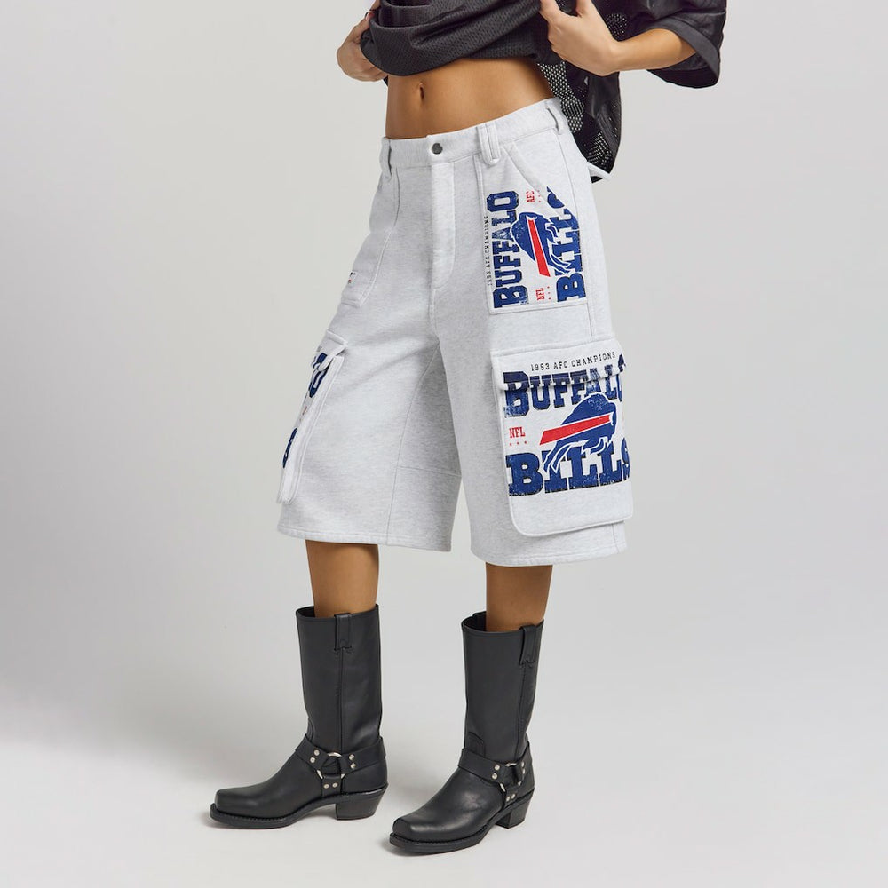 Buffalo Bills Off Season x NFL Women's Fleece Cargo Shorts | NFL Hot
